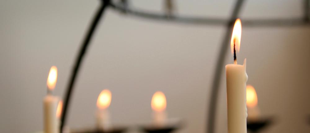 kynttilä kirkossa, kynttelikkö